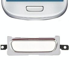 Per tastiera Galaxy SIII mini / i8190 High Qualiay Grain (bianco)