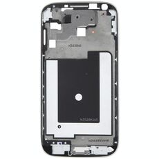 Per Galaxy S IV / i337 Scheda centrale LCD di alta qualità / Telaio anteriore, (Nero)