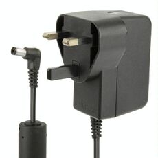 Spina UK di alta qualità Adattatore di alimentazione da CA 100-240 V a CC 5 V 2 A, punte: 5,5 x 2,5 mm, lunghezza cavo: 1,8 m (nero)