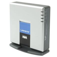 Adattatore telefonico VOIP PSTN LINKSYS SPA2102 sbloccato con 2x porte FXS + WAN