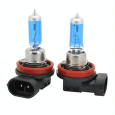 Faro per auto alogeno H11, luce bianca 2400 lumen, 12V / 100W 6000K