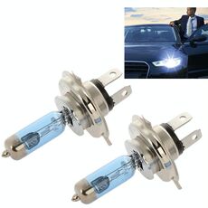 2 PCS PEGASUS H4 Lampada alogena per fari auto, 2000 lumen luce bianca calda, 12V / 90W 5000K