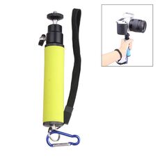 Supporto per luce flash a LED Monopiede portatile in spugna Steadicam con giunto cardanico per fotocamera SLR (verde)