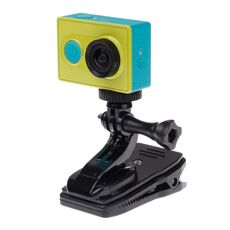 Supporto a morsetto rapido per zaino a forma di J con rotazione a 360 gradi per fotocamera Xiaomi Yi Sport (XM17)