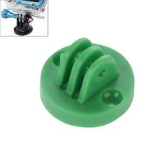 Adattatore per videocamera GP267 su treppiede per GoPro NEW HERO / HERO6/ 5/5 Sessione / 4/3 + / 3/2/1 (Verde)