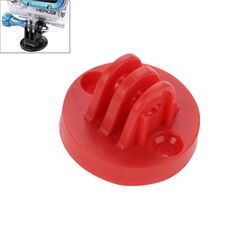 Adattatore per videocamera GP267 su treppiede per GoPro NEW HERO / HERO6/ 5/5 Sessione / 4/3 + / 3/2/1 (Rosso)