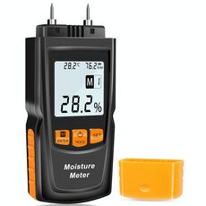 Misuratore di umidità del legno digitale GM610 (nero)