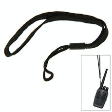 Cordino per walkie talkie, lunghezza: circa 10 cm (nero)