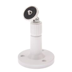 Staffa per supporto da parete in ABS per telecamera di sicurezza per uso esterno / interno, dimensioni: 12,5 cm x 8 cm (bianco)