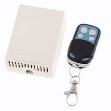 Codice di apprendimento DC12V Ricevitore RF 4CH Wireless 4 pulsanti Trasmettitore 200 metri