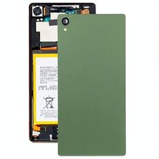 Cover posteriore originale in vetro per Sony Xperia Z3 / D6653 (verde)