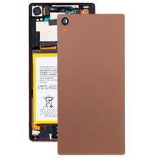 Cover posteriore originale in vetro per Sony Xperia Z3 / D6653 (oro)