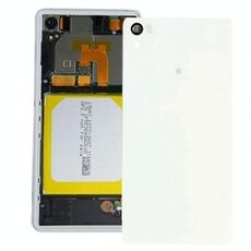Copribatteria di alta qualità per Sony Xperia Z2 / L50w (bianco)