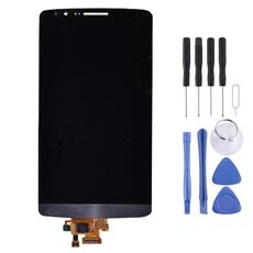 Schermo LCD originale e digitalizzatore completo di assemblaggio per LG G3 / D850 / D851 / D855 (nero)