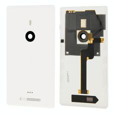 Cover posteriore per batteria con cavo flessibile per Nokia Lumia 925 (bianco)