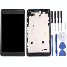 Gruppo digitalizzatore 3 in 1 (LCD + cornice + touch pad) per Microsoft Lumia 535 / 2S