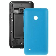 Cover posteriore batteria in plastica tinta unita per Nokia Lumia 530 / Rock / M-1018 / RM-1020 (blu)