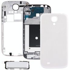 Per Galaxy S IV / i9500 Cover frontale per alloggiamento completo (bianco)