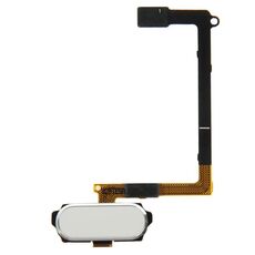 Cavo flessibile per pulsante Home Galaxy S6 / G920F con identificazione delle impronte digitali (bianco)