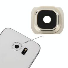 Copriobiettivo originale per fotocamera posteriore Galaxy S6 (oro)