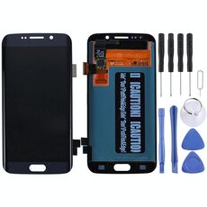 Display LCD originale + Touch Panel per Galaxy S6 Edge / G925, G925F, G925FQ, G925I, G925A, G925T, G925S, G925K, G925L, G9250 (nero)