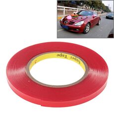 Nastro biadesivo trasparente universale, larghezza: 1 cm, lunghezza: 10 m