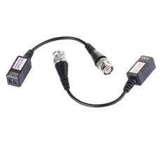 Balun video ricetrasmettitore passivo coassiale CVI / TVI / AHD 1CH versione avanzata 2 PCS 202P-HD