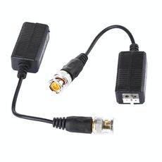 Balun video ricetrasmettitore passivo CVI / TVI / AHD 1CH 2 PCS HD 205C coassiale