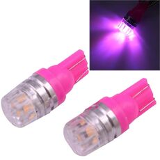 2 PCS T10 1.5W 60LM 1 LED Magenta COB LED Luce freno per veicoli, DC12V (Magenta)