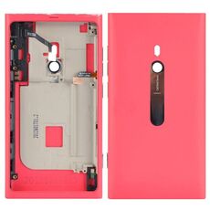 Copribatteria con pulsanti per Nokia Lumia 800 (rosa)