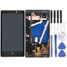 Schermo LCD TFT per Nokia Lumia 930 Digitizer Assemblaggio completo con cornice (nero)
