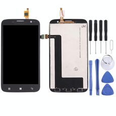 Schermo LCD OEM per Lenovo A859 con digitalizzatore assemblaggio completo (nero)