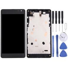 3 in 1 per gruppo digitalizzatore Microsoft Lumia 535 2C (LCD + cornice + touch pad)