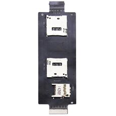 Lettore di schede SD SIM Contact Flex Cable Ribbon per Asus Zenfone 2 / ZE500ML / ZE500