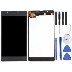 Display LCD di alta qualità + Touch Panel per Microsoft Lumia 540 (nero)
