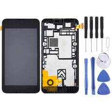 Schermo LCD TFT per Nokia Lumia 530 Digitizer Assemblaggio completo con cornice