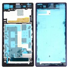 Piastra cornice cornice LCD alloggiamento anteriore per Sony Xperia Z1 / C6902 / L39h / C6903 / C6906 / C6943 (viola)