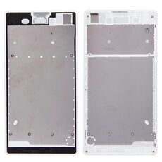 Cover frontale con adesivo adesivo per Sony Xperia T3 (bianco)