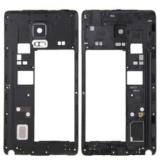 Cornice centrale per Galaxy Note Edge / N915 / Alloggiamento posteriore (nero)