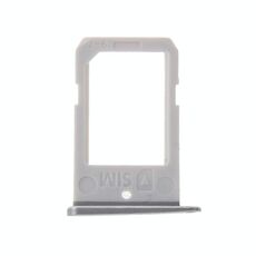 Vassoio scheda SIM per Galaxy S6 Edge / G925 (argento)