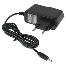 DC 2.5mm Jack AC Caricabatterie da viaggio per tablet PC, uscita: DC 5V / 2A, spina UE