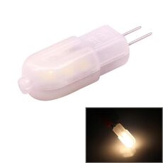 Lampadina G4 1.5W 100-120LM bianco caldo 12-2835 LED per auto, AC / DC 12V