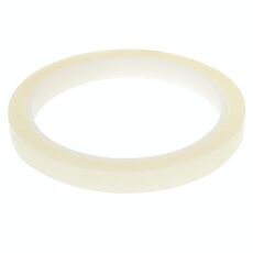 Nastro in poliimmide trasparente resistente alle alte temperature da 10 mm con adesivo in silicone, lunghezza: 33 m