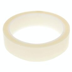 Nastro in poliimmide trasparente resistente alle alte temperature da 24 mm con adesivo in silicone, lunghezza: 33 m