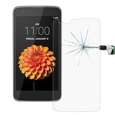 Per LG K7 0.26mm 9H Durezza superficiale 2.5D Pellicola per schermo in vetro temperato antideflagrante