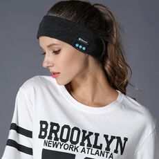 My-Call Bluetooth V5.0 Headsfree Sport Headband Music Headwear per iPhone 6 e 6s / iPhone 5 e 5S / iPhone 4 e 4S e altri dispositivi Bluetooth (grigio scuro)