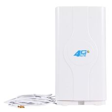 LF-ANT4G01 Antenna da interno 88dBi 4G LTE MIMO con 2 PC Cavo di collegamento da 2 m, porta TS-9