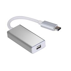Cavo adattatore da USB-C / Type-C 3.1 a Mini Display da 10 cm, Per MacBook 12 pollici, Chromebook Pixel 2015, Nokia N1 Tablet PC (argento)