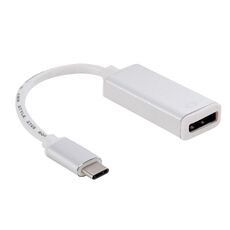 Cavo adattatore da USB-C / Type-C 3.1 a display da 10 cm, per MacBook 12 pollici, Chromebook Pixel 2015, Nokia N1 Tablet PC (argento)