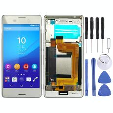 Display LCD + Touch Panel per Sony Xperia M4 Aqua (bianco)